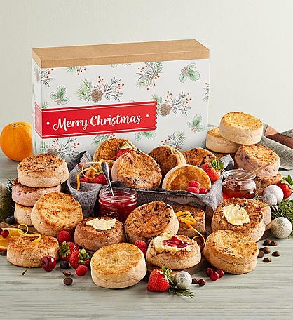 Mix & Match Super-Thick English Muffin Christmas Gift - Pick 12